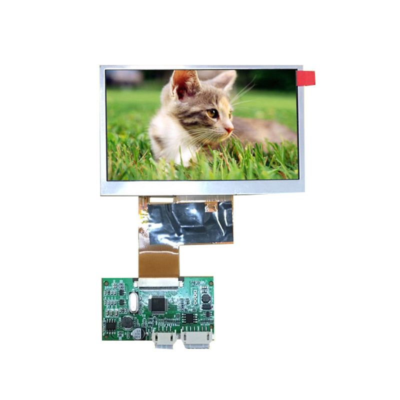 4.3寸液晶屏 配VGA驅(qū)動板 480*272分辨率